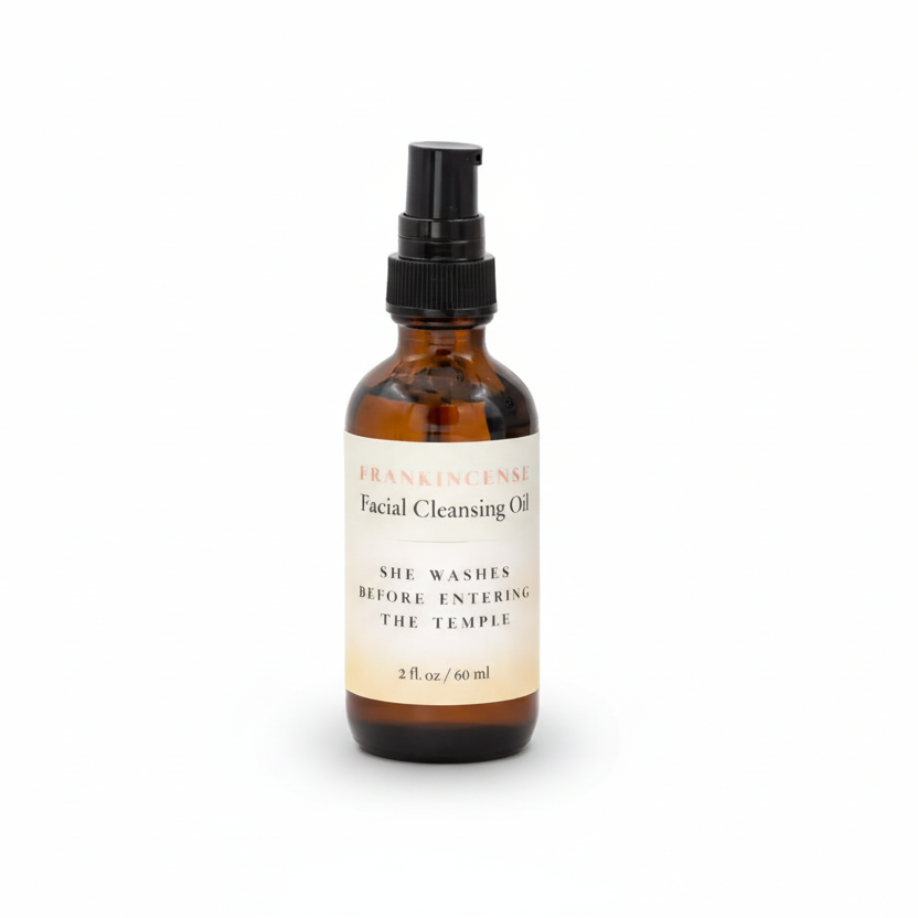 Frankincense <br>Facial Cleansing Oil <br>for normal to dry skin
