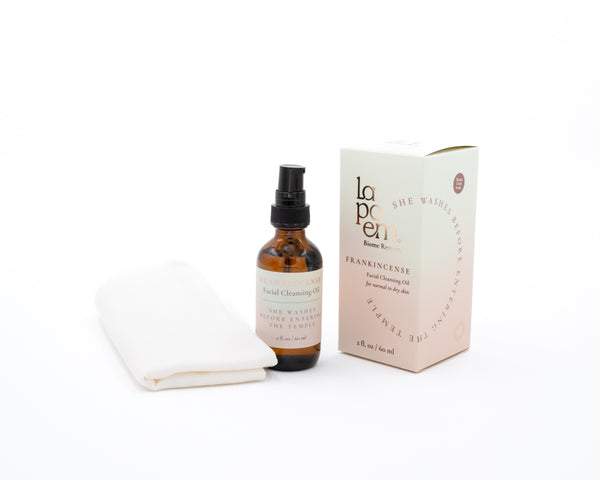 FRANKINCENSE <br>Facial Cleansing Oil <br>for normal to dry skin
