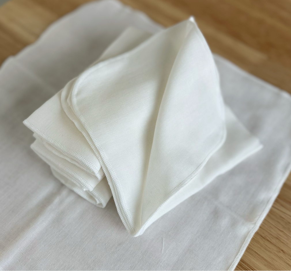 Cotton Muslin Cloths <br>Exfoliate & Cleanse