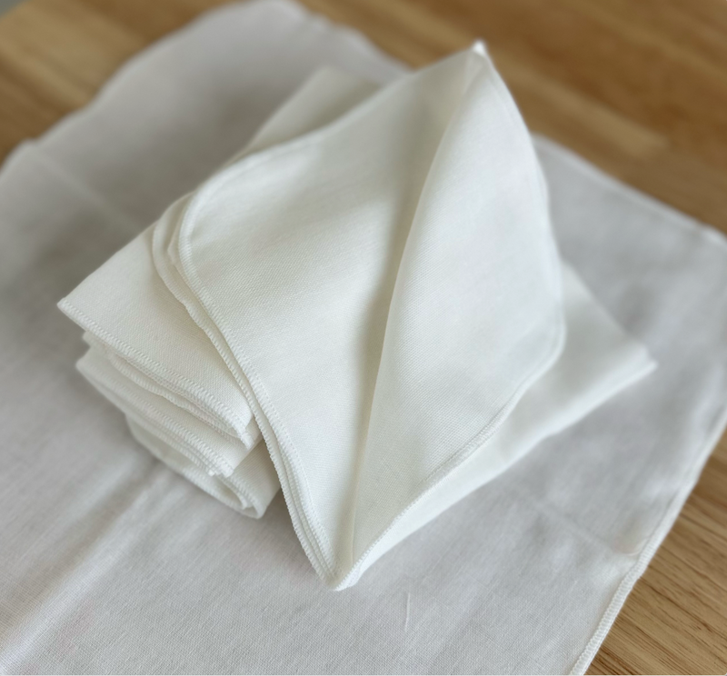 COTTON MUSLIN CLOTHS <br>Exfoliate & Cleanse