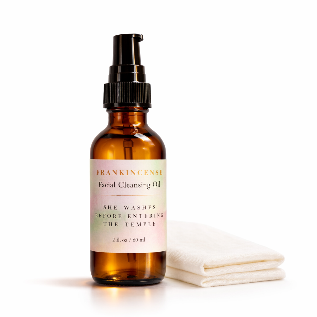 Frankincense <br>Facial Cleansing Oil <br>for normal to dry skin