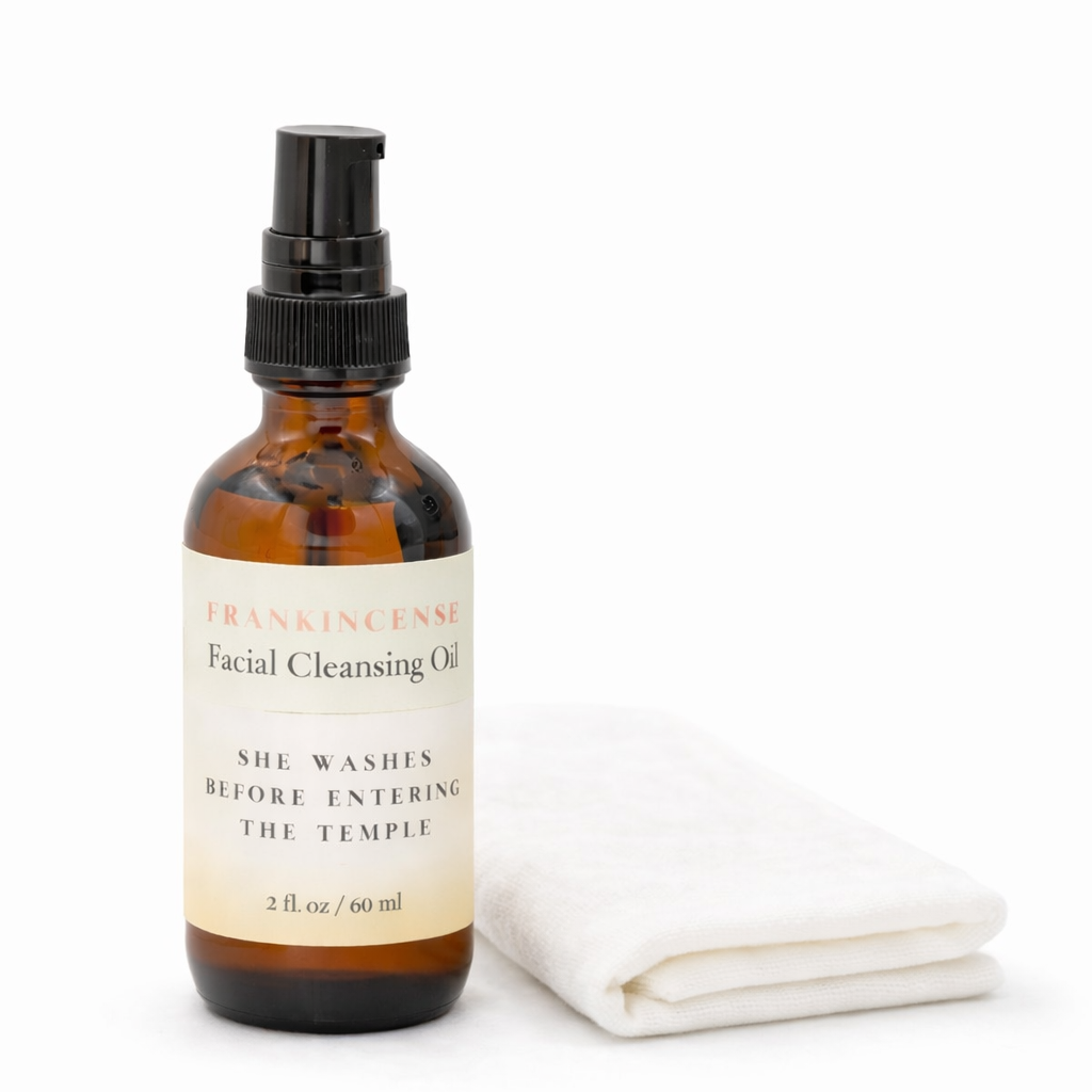 Frankincense <br>Facial Cleansing Oil <br>for normal to dry skin